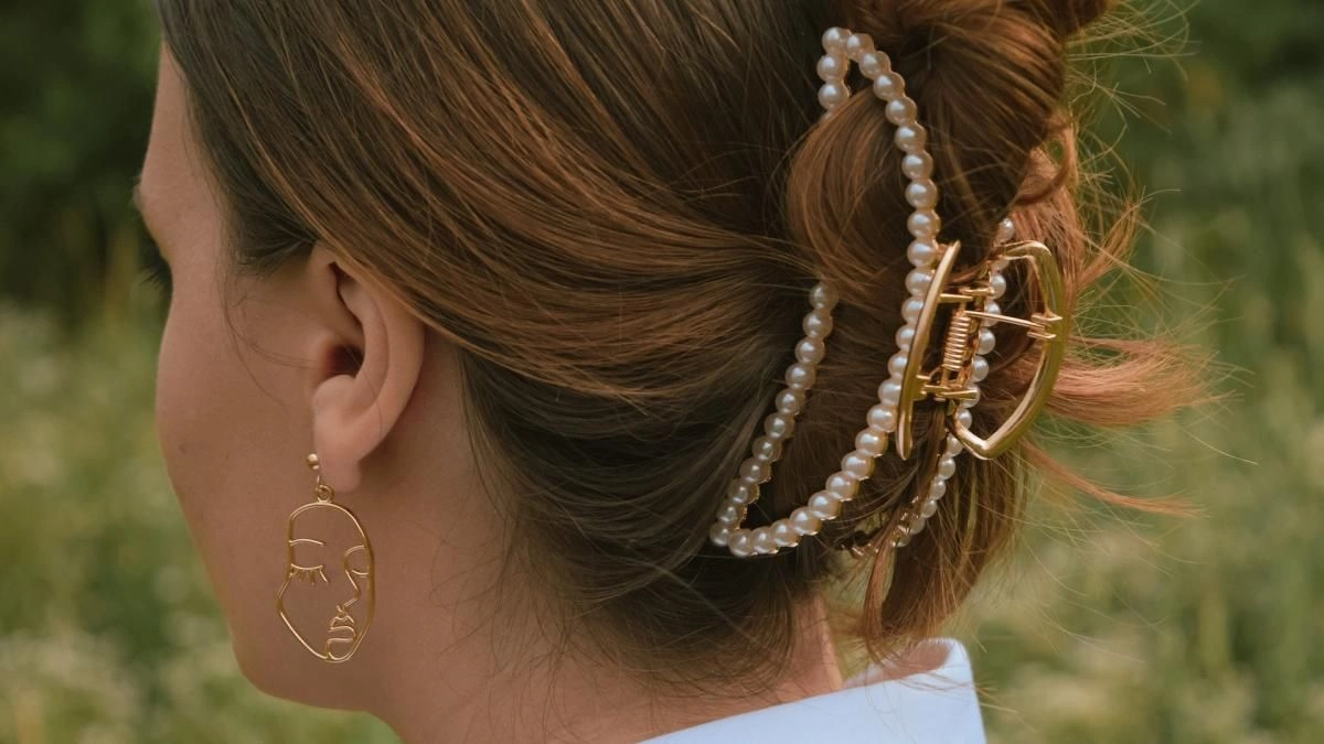 The Effortless Claw-Clip Updo