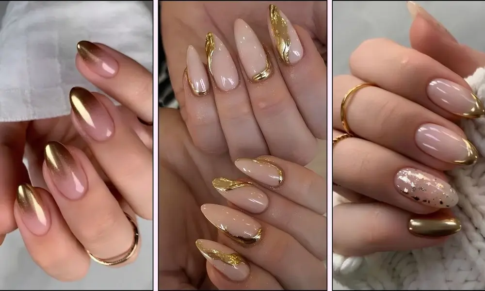 Tiny Gold Foil Flakes