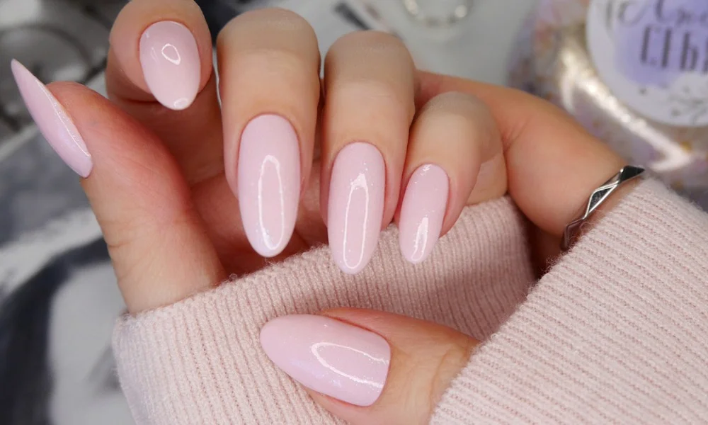 Light Pink shade Nails