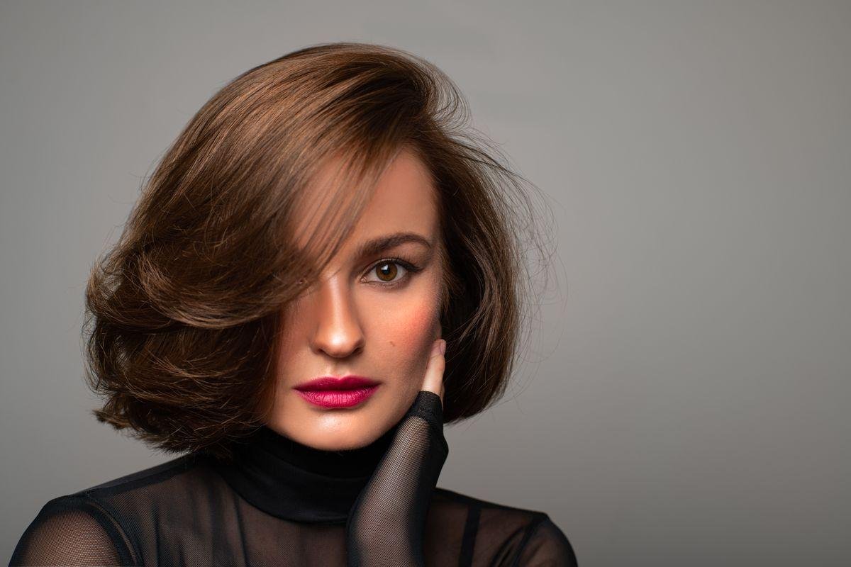Short Hair with a Side Part