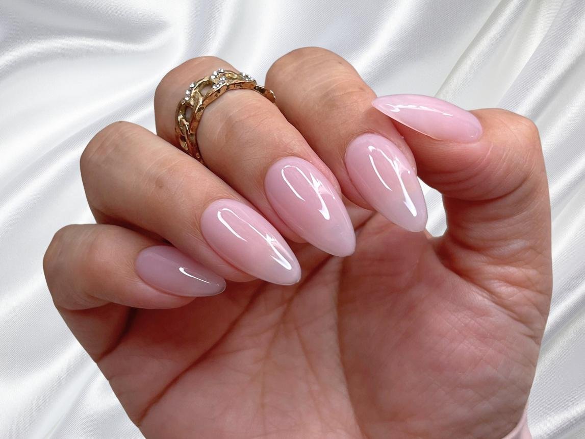 Pink Acrylic Nails
