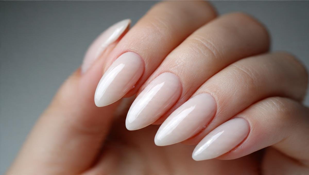 White Acrylic Nails