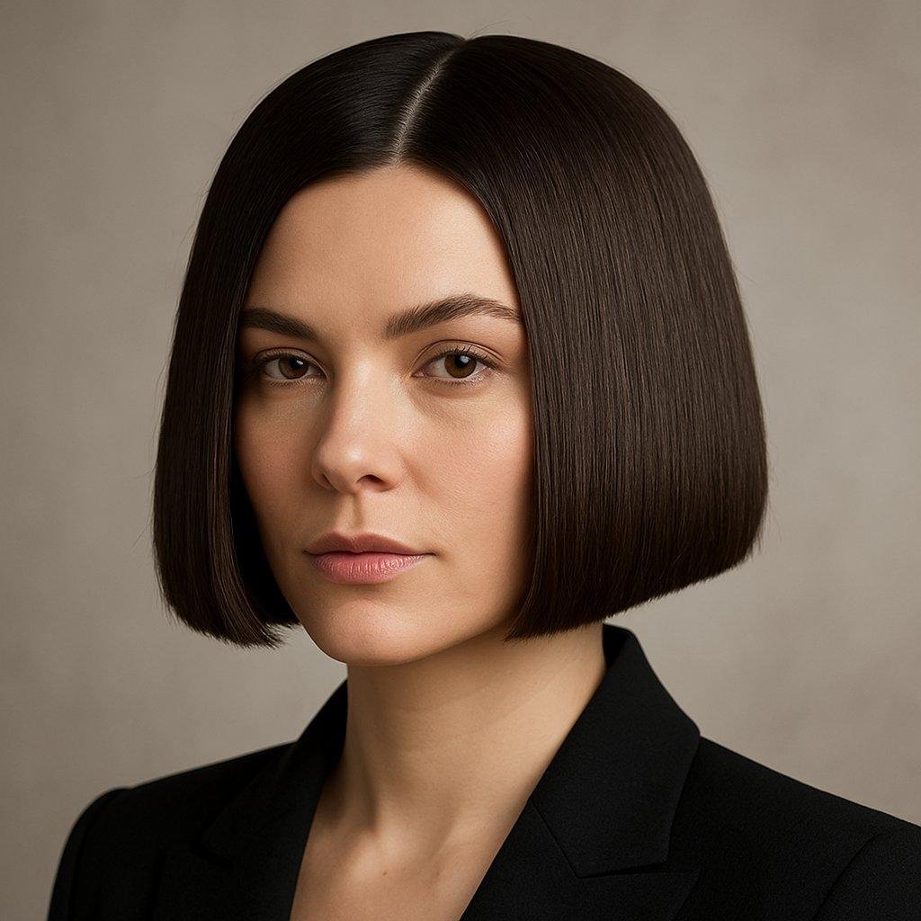 Sleek Straight Bob