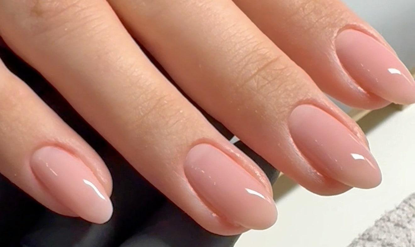Classic Nude Builder Gel Nails