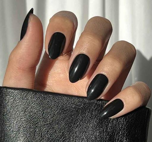 Black and Dark Nails