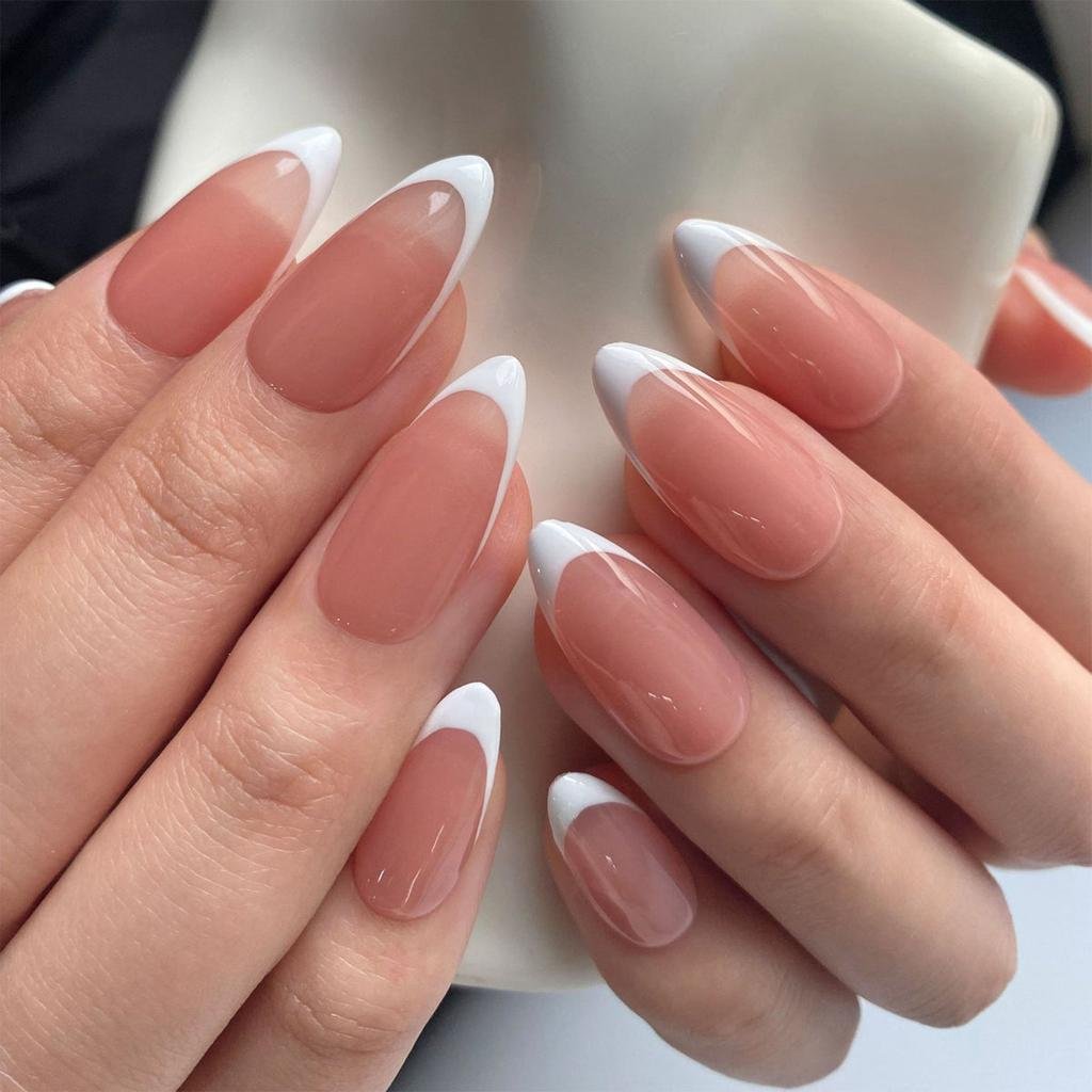 Classic French Tip Nails