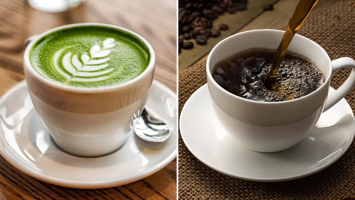 matcha vs coffee